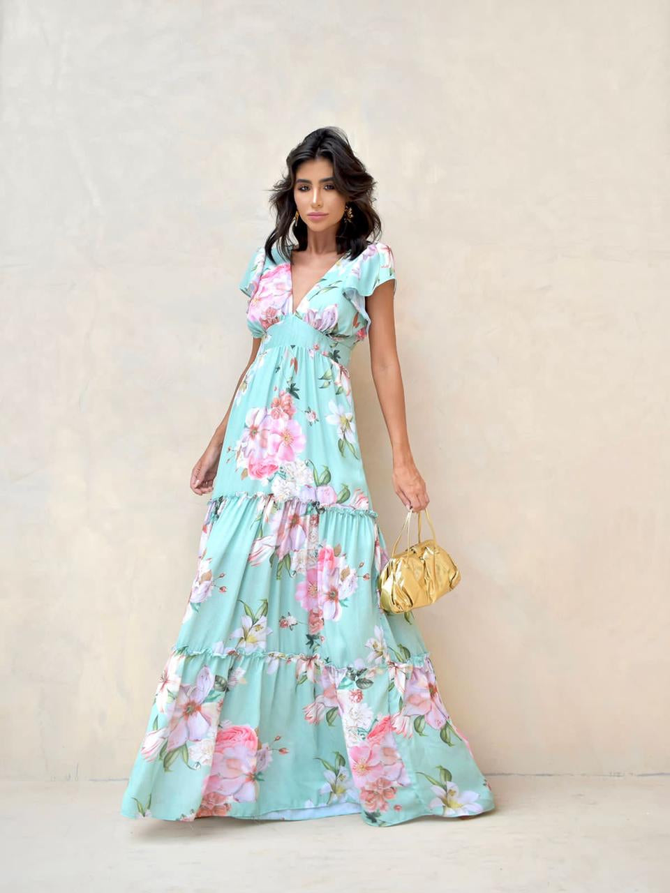 DAPHNE Maxi Floral Dress - FINAL SALE