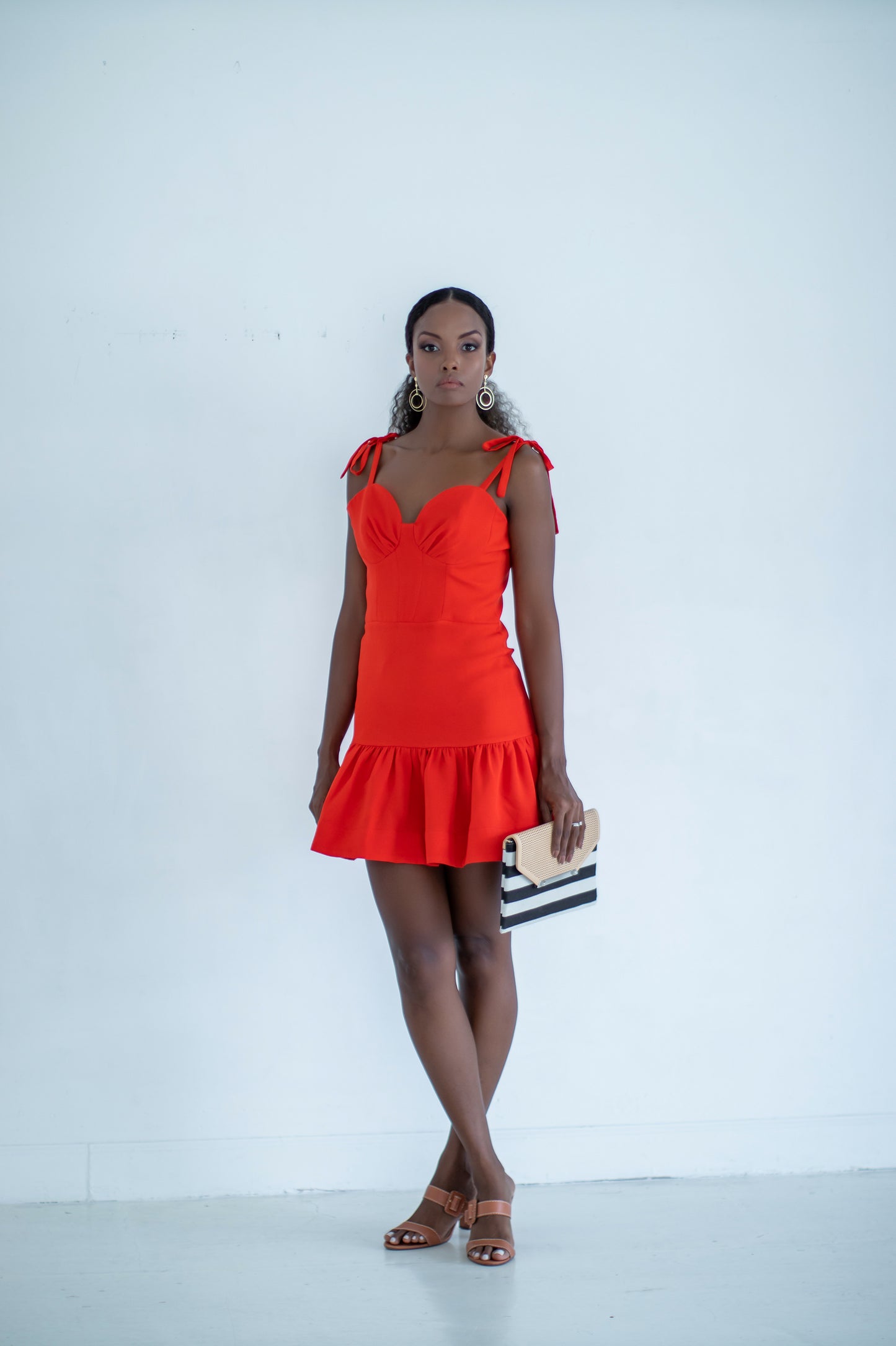 SCARLET Bustier Top Mini Dress