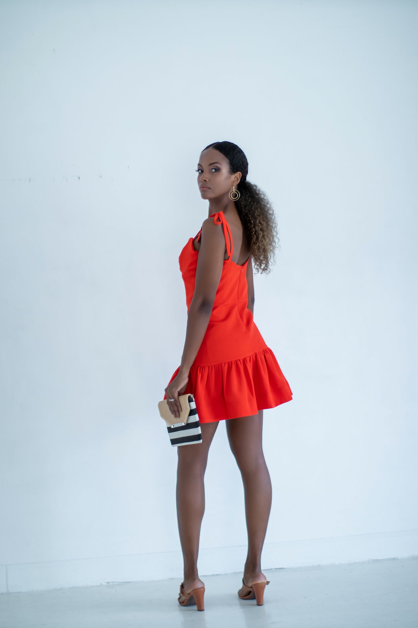SCARLET Bustier Top Mini Dress