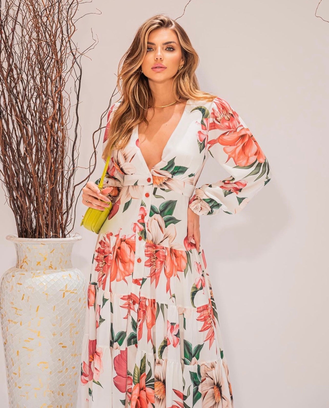 AMANDA Floral Maxi Dress - FINAL SALE