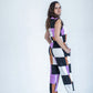 AVA Geometric Print Straight Line Jumpsuit