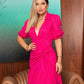 DENISE Plunge Neck Mini Dress - FINAL SALE