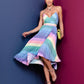 FELICITY Pleated Midi Dress