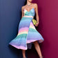 FELICITY Pleated Midi Dress