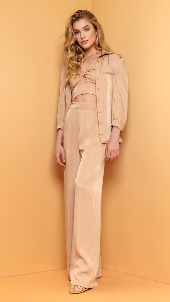KAYLA High-Waisted Flare Pants