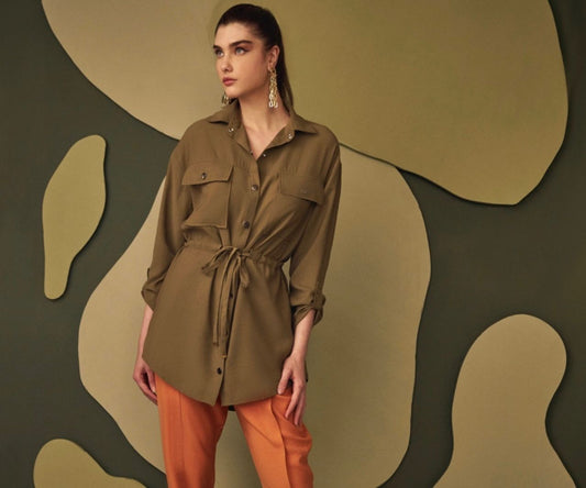 LUCY Classic Military Green Parka
