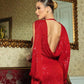 MARILYN Red Sequin Mini Dress