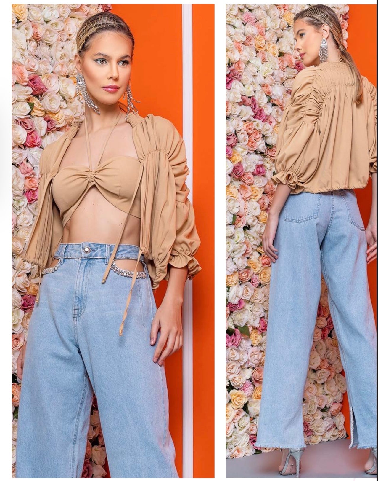 RACHEL Cut Out Denim