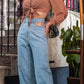 RACHEL Cut Out Denim