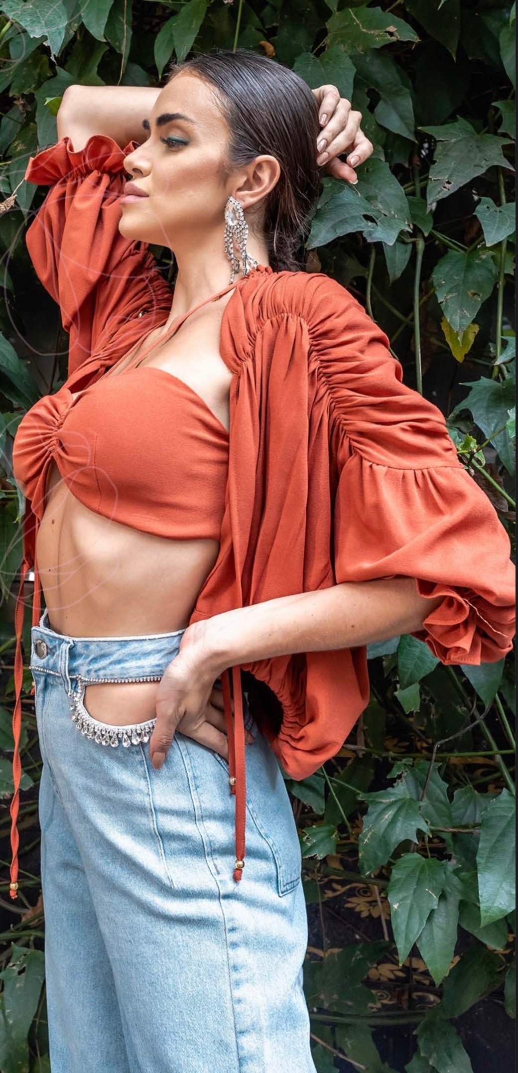 RACHEL Cut Out Denim