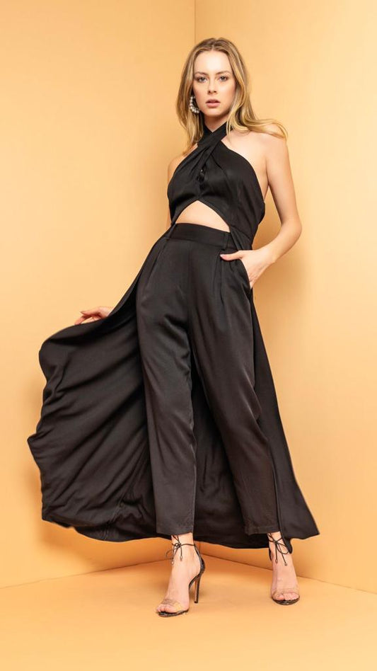 THALIA Criss Cross Pareo Top