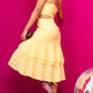 TINA Eyelet Cutout Midi Dress