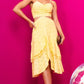 TINA Eyelet Cutout Midi Dress